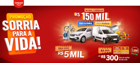Promoção Colgate Sorria Para a Vida