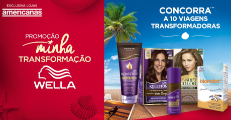 Promoção Minha Transformação Wella