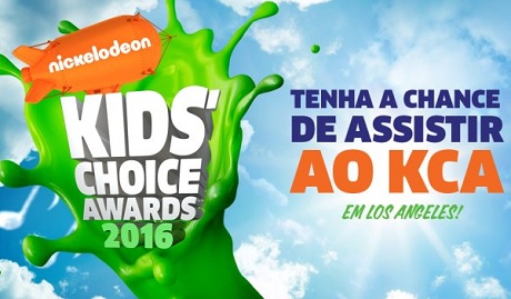 Promoção Kids Choice Awards Nickelodeon