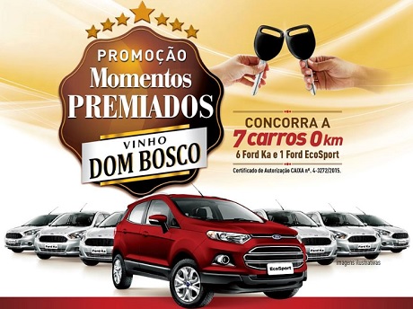 Promoção Momentos Premiados Vinho Dom Bosco
