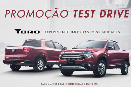 Promoção Fiat Test Drive