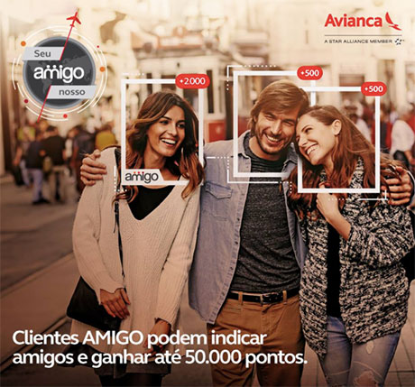 Promoção Avianca Seu Amigo Nosso Amigo
