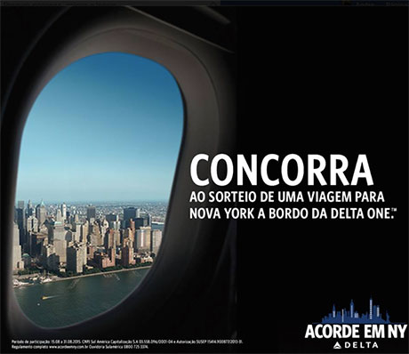 Promoção Delta Air Lines Acorde Em NY