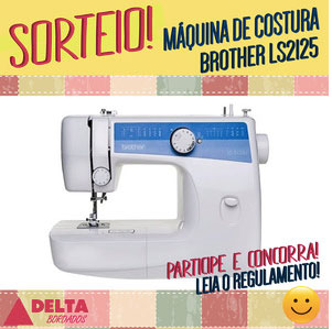 Promoção Concorra a uma Máquina de Costura Brother