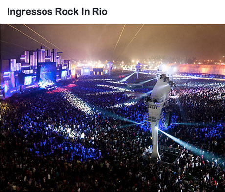 Promoção Mix FM Ingressos Rock in Rio