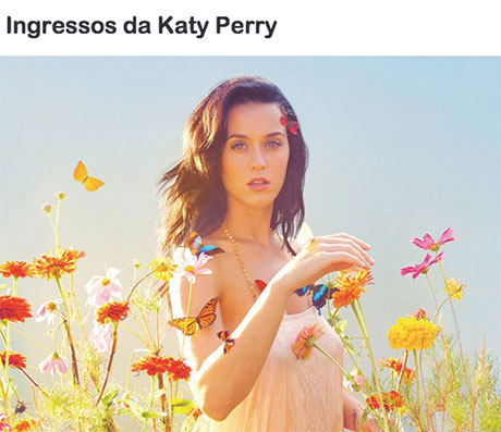Promoção Mix FM Ingressos Katy Perry