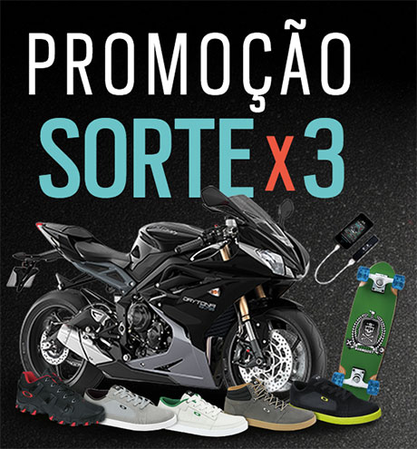 Promoção Oakley Sorte X3