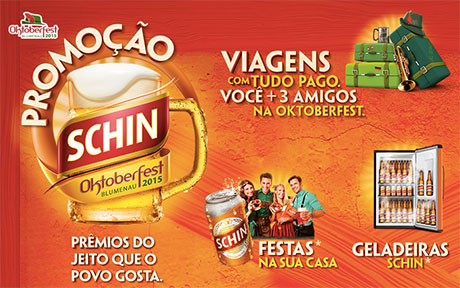 Promoção Oktoberfest Schin Do jeito que o povo gosta