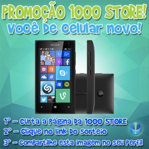 Promoção 1000 Store Você de celular novo