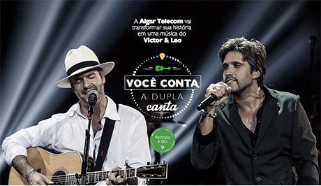 Promoção Ação Especial Algar Telecom e Victor & Leo