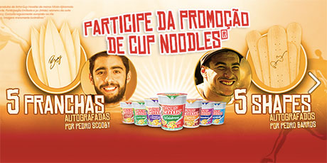 Promoção Cup Noodles