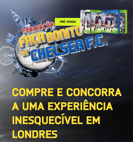Promoção FIFA 16 Faça Bonito no Chelsea F.C