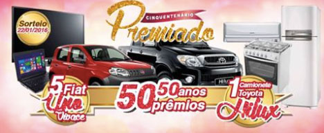Promoção Cinquentenário Premiado Iquegami Supermercados