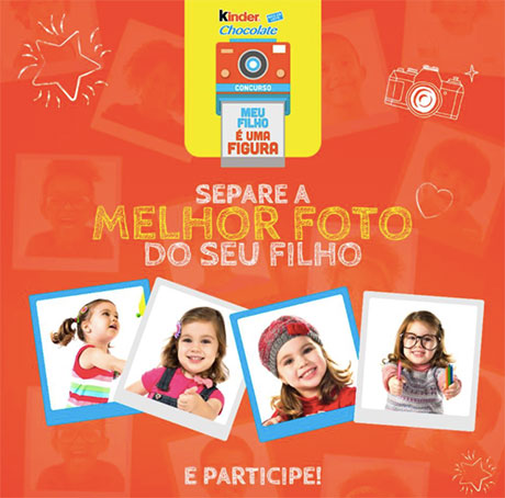 Promoção Meu filho é uma figura Kinder
