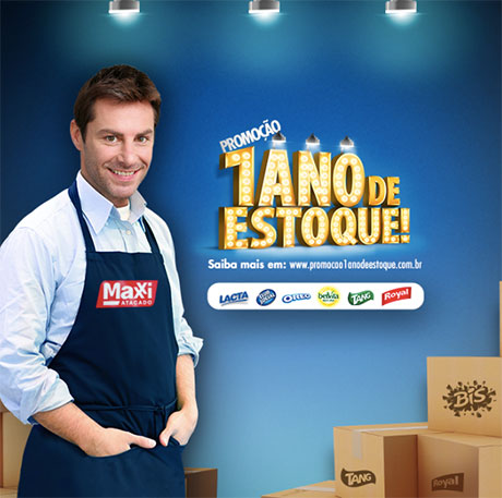 Promoção Maxxi Atacado 1 Ano de Estoque
