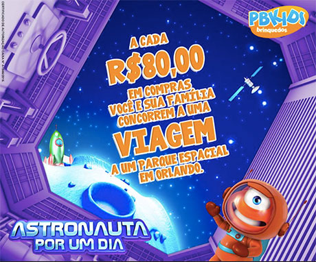 Promoção Astronauta por um dia