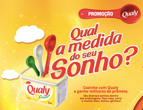 Promoção Qualy Qual a medida do seu sonho