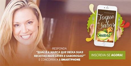 Promoção Suavit Toque de Sabor