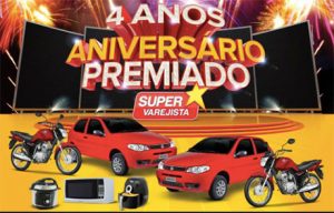 Promoção Aniversário Premiado Supervajerista
