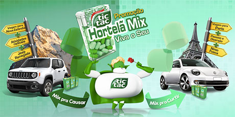 Promoção Tic Tac Hortelã Mix 
