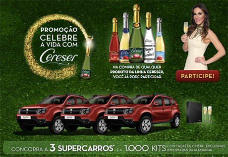 Promoção Celebre a vida com Cereser