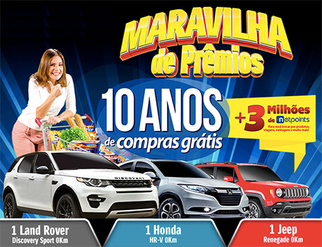 Promoção Supermercados São Vicente Maravilha de Prêmios