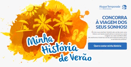  Promoção Alugue Temporada Minha História de Verão
