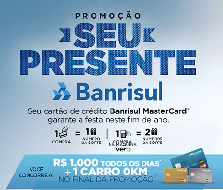 Promoção Seu Presente Banrisul