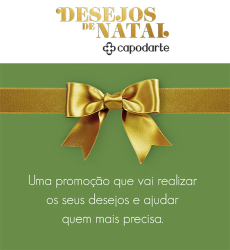 Promoção Capodarte Desejos de Natal