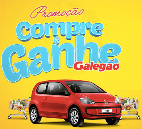 Promoção Compre e Ganhe Galegão Supermercados