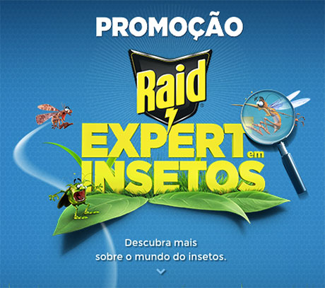 Promoção Raid Expert em Insetos