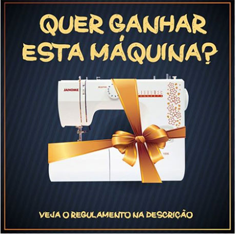 Promoção Sintel Máquinas Quer Ganhar essa Máquina de Costura?