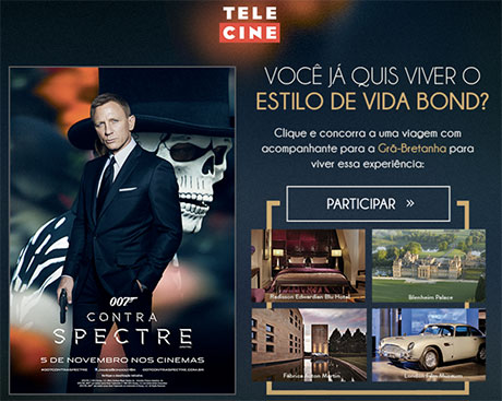 Promoção Estilo de Vida James Bond