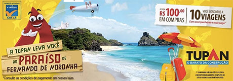 Promoção Tupan leva você ao paraíso de Fernando de Noronha