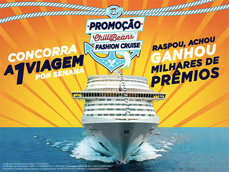 Promoção Chilli Beans Fashion Cruise