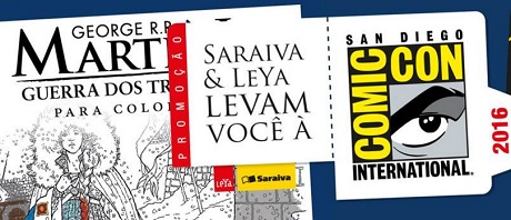 Promoção Saraiva e Leya Levam você ao San Diego Comic Con