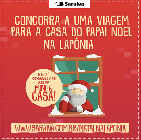 Promoção Saraiva Natal na Lapônia