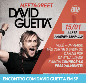 Promoção Jovem Pan Encontro com David Guetta em São Paulo