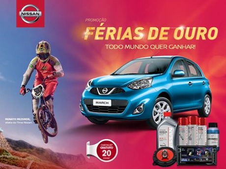 Promoção Férias de Ouro Nissan