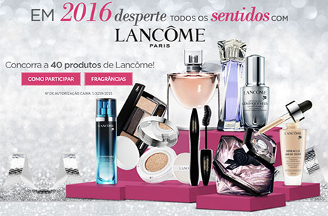 Promoção Sépha Em 2016 desperte todos os sentidos com Lancôme