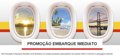 Promoção Shell Embarque Imediato