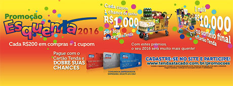 Promoção Tenda Atacado Esquenta 2016