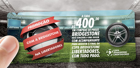 Promoção Com a Bridgestone na Libertadores