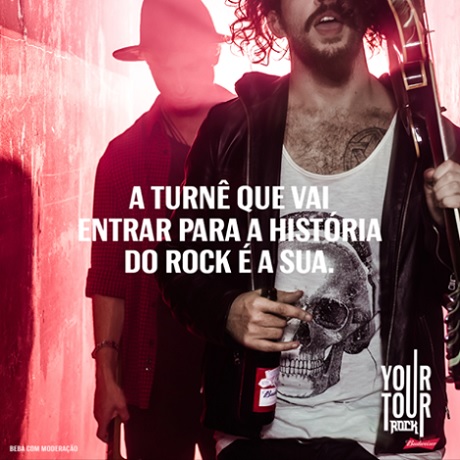 Promoção Budweiser Your Tour Rock