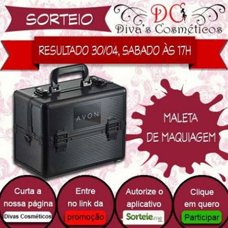 Promoção Sorteio Divas Cosméticos