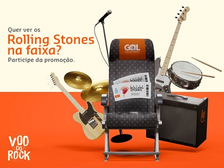 Promoção Gol O Voo do Rock