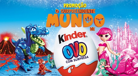 Promoção O Surpreendente Mundo de Kinder