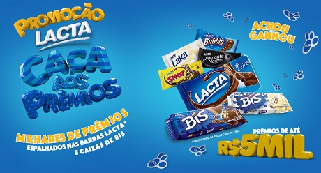 Promoção Lacta Caça aos Prêmios