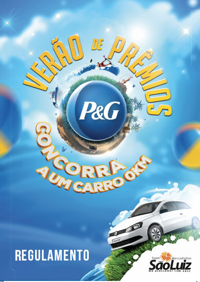 Promoção Verão de Prêmios P&G e Mercadinho São Luiz