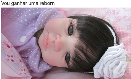 Promoção Minhas Meninas Reborn